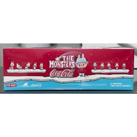 POP MART THE MONSTERS LABUBU Coca-Cola Series, Blind Box Figurines- WHOLE SET - Picture 2 of 9